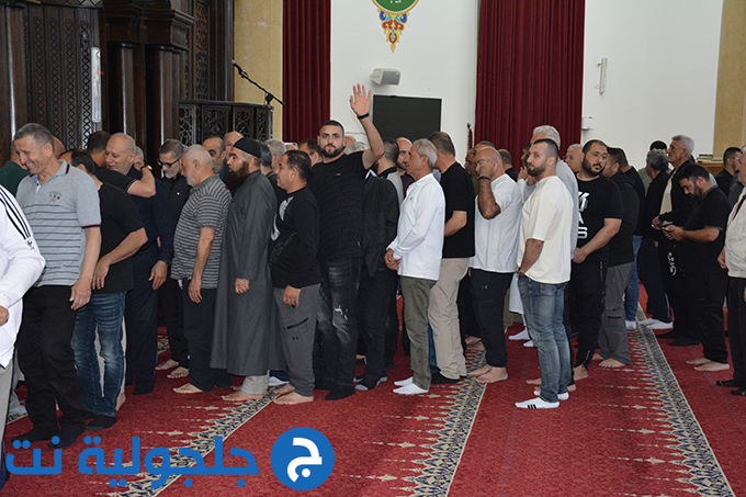 حفل لتوديع حجاج بيت الله الحرام في جلجولية